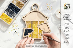 Diamond Mosaics Bases Bundle Laser Cut. Diamond Blank SVG Product Image 11