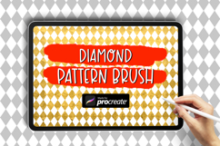 Diamond Pattern Procreate Brush 