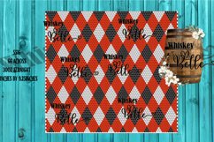 Harlequin Plaid SS16 30oz Rhinestone Pattern Product Image 1