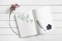 Watercolor Botanical Journal Base Kit Product Image 7
