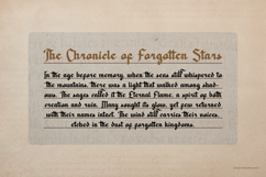 Dicaten | Blackletter Font Product Image 2