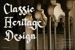 Dicaten | Blackletter Font Product Image 5