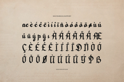 Dicaten | Blackletter Font Product Image 11