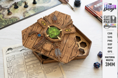 Wooden Dice Boxes Laser Cut Bundle | Tabletop Game Organizer Product Image 4