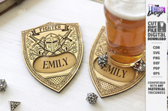 Dice Coasters Laser Cut Bundle | RPG Design | Cup Coasters Product Image 3