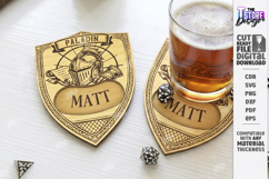 Dice Coasters Laser Cut Bundle | RPG Design | Cup Coasters Product Image 8