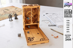 RPG Dice Tower Laser Cut Bundle | Board Games | Catapult SVG Product Image 9