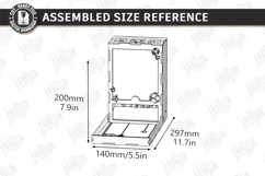 RPG Dice Tower Laser Cut Bundle | Board Games | Catapult SVG Product Image 10