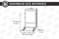 RPG Dice Tower Laser Cut Bundle | Board Games | Catapult SVG Product Image 3