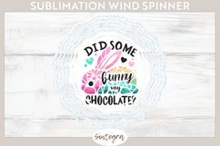 Did Bunny Say Chocolate v2 Wind Spinner Sublimation Product Image 1