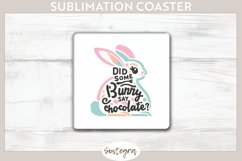 Did Bunny Say Chocolate v8 Square Coaster Sublimation Product Image 1