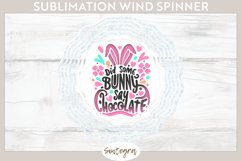 Did Bunny Say Chocolate v9 Wind Spinner Sublimation Product Image 1