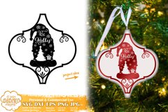 Arabesque Christmas Ornament Bundle, Arabesque TIle SVG Product Image 11