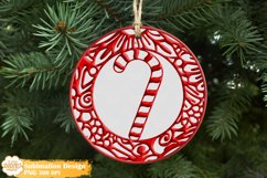 3D Christmas Ornament Sublimation Bundle, Winter Ornament Product Image 7