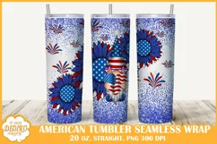American Gnome Tumbler Sublimation, 20 oz American Tumbler Product Image 1