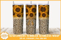 Sunflowers Tumbler Sublimation Bundle, 20 oz Summer Tumbler Product Image 8