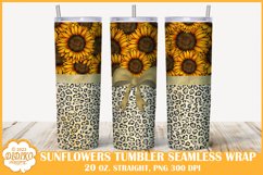 Sunflowers Tumbler Sublimation Bundle, 20 oz Summer Tumbler Product Image 10