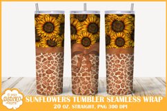 Sunflowers Tumbler Sublimation Bundle, 20 oz Summer Tumbler Product Image 11