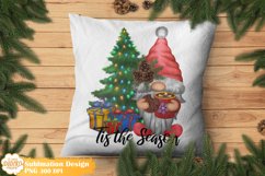 Christmas Gnome Sublimation, Tis The Season Png Product Image 3