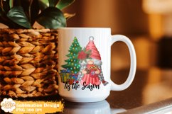 Christmas Gnome Png, Tis The Season Sublimation Product Image 2