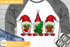 Christmas Gnomes Sublimation, Santa Gnomes Png Clipart Product Image 1