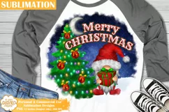Christmas Gnome Sublimation, Merry Christmas Png, Santa png Product Image 1