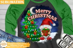 Christmas Gnome Sublimation, Merry Christmas Png, Santa png Product Image 2