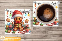 Christmas Coaster Png Sublimation,Funny Square Coaster Png Product Image 1