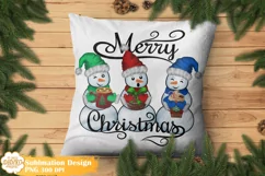 Snowman Png Sublimation, Merry Christmas Png Product Image 2