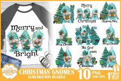 Christmas Gnomes Bundle Sublimation, Christmas Quotes Png Product Image 1