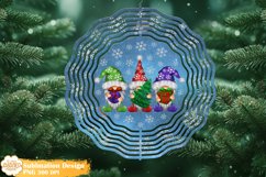 Christmas Gnomes Wind Spinner Sublimation, Wind Spinner Png Product Image 1