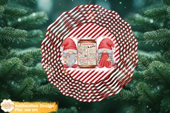 Christmas Gnomes Wind Spinner Sublimation Bundle,Spinner Png Product Image 2