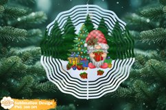 Christmas Gnome Wind Spinner Png Sublimation, Winter Spinner Product Image 1