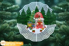 Christmas Gnomes Wind Spinner Sublimation Bundle,Spinner Png Product Image 9