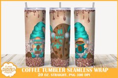 Coffee Tumbler Bundle Wrap, 20 oz Gnome Tumbler Sublimation Product Image 2
