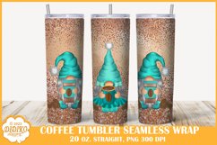 Coffee Tumbler Bundle Wrap, 20 oz Gnome Tumbler Sublimation Product Image 4
