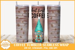 Coffee Tumbler Bundle Wrap, 20 oz Gnome Tumbler Sublimation Product Image 7