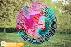Geode Wind Spinner Sublimation, Epoxy Resin Wind Spinner Png Product Image 1