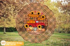 Fall Wind Spinner Sublimation Bundle,Autumn Wind Spinner Png Product Image 4