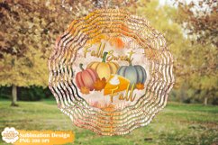 Fall Wind Spinner Sublimation Bundle,Autumn Wind Spinner Png Product Image 5