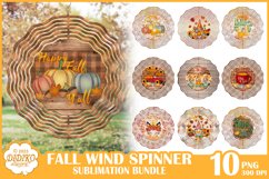 Fall Wind Spinner Sublimation Bundle,Autumn Wind Spinner Png Product Image 1
