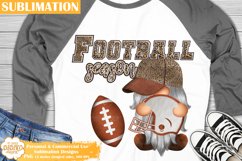 Football Gnomes Sublimation Bundle, Football Leopard Png Product Image 9
