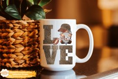 Football Gnomes Sublimation Bundle, Football Leopard Png Product Image 22