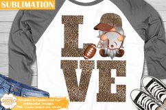 Football Gnomes Sublimation Bundle, Football Leopard Png Product Image 19
