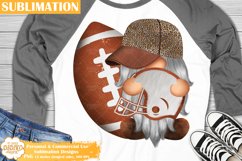 Football Gnomes Sublimation Bundle, Football Leopard Png Product Image 11