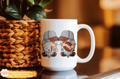 Football Gnomes Sublimation Bundle, Football Leopard Png Product Image 13