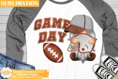 Football Gnomes Sublimation Bundle, Football Leopard Png Product Image 2
