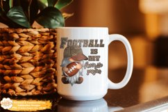 Football Gnomes Sublimation Bundle, Football Leopard Png Product Image 21
