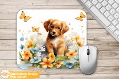 Flower Mouse Pad Bundle Png, Farmhouse Mouse Pad Sublimation Product Image 14