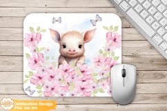 Flower Mouse Pad Bundle Png, Farmhouse Mouse Pad Sublimation Product Image 19